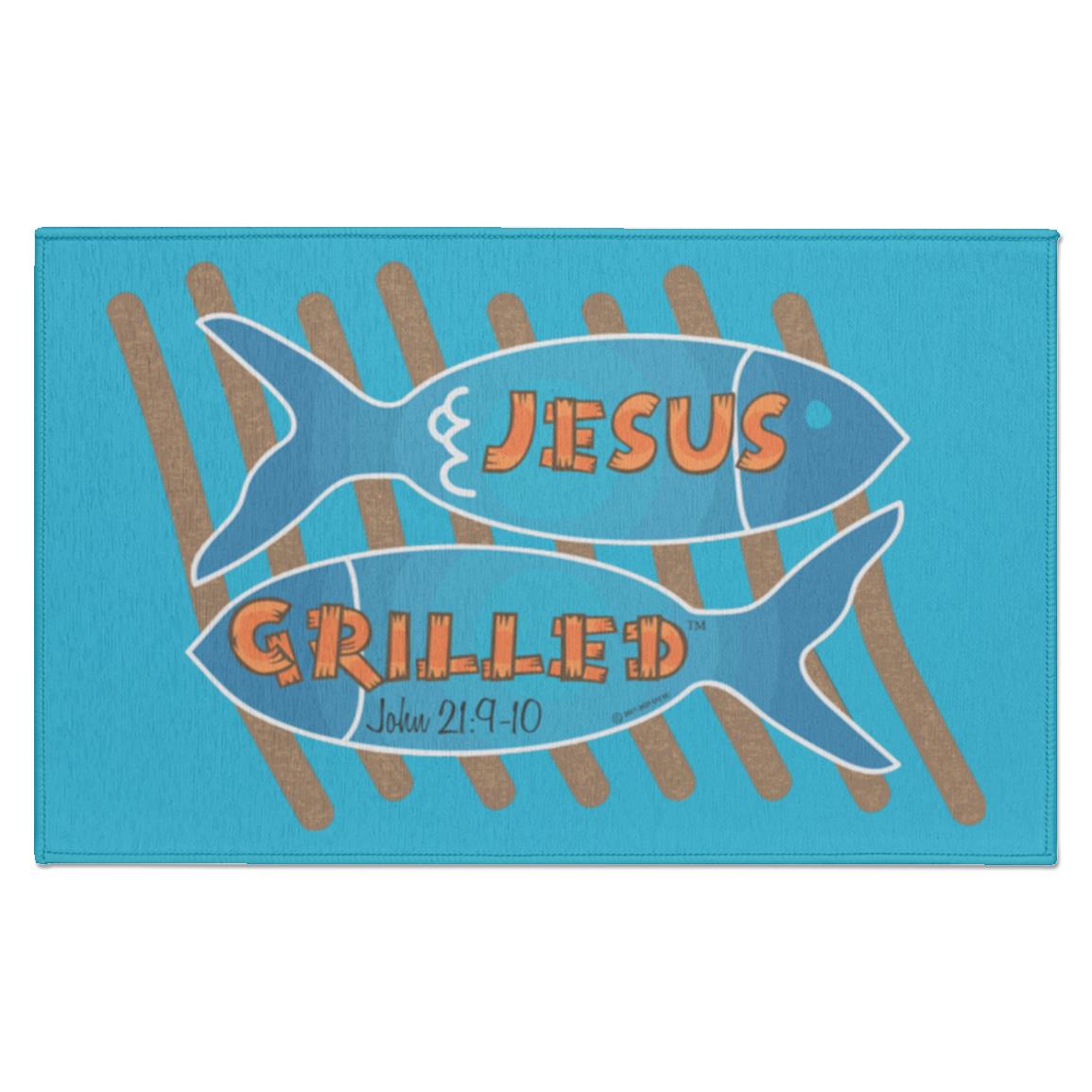 Cross Guitar - Indoor Doormat - Jesus Surfed Apparel Co.