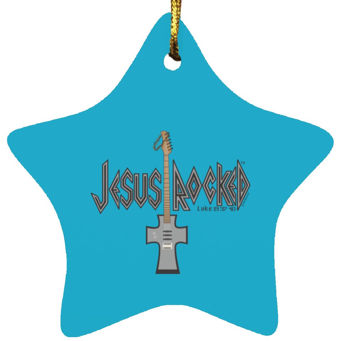 Cross Guitar - Star Ornament - Jesus Surfed Apparel Co.