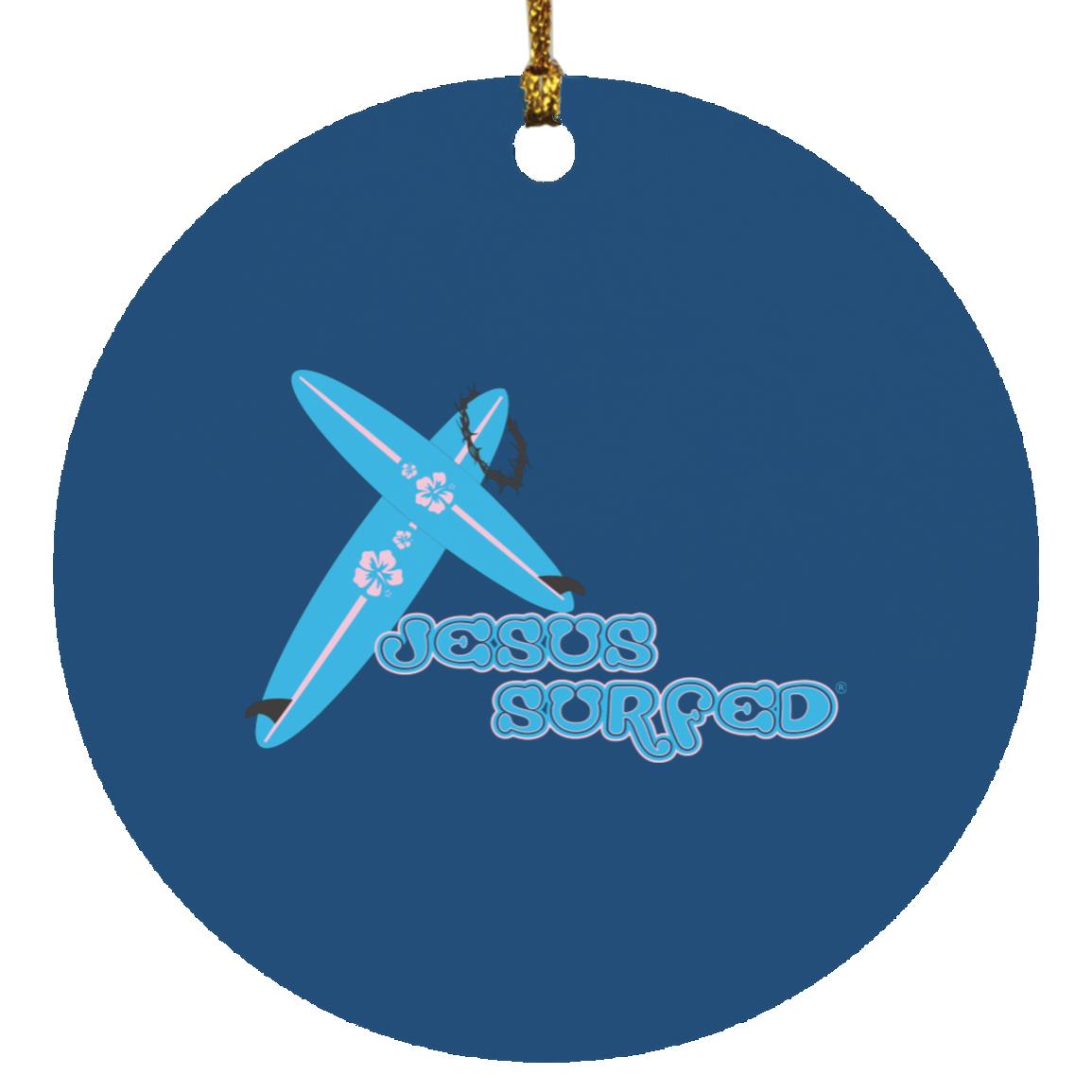 Crossboards - Circle Ornament - Jesus Surfed Apparel Co.