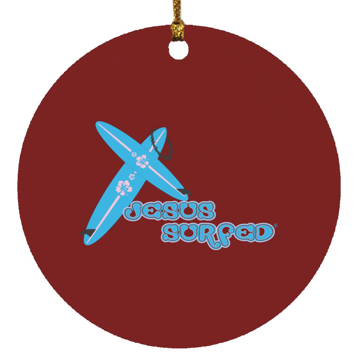 Crossboards - Circle Ornament - Jesus Surfed Apparel Co.