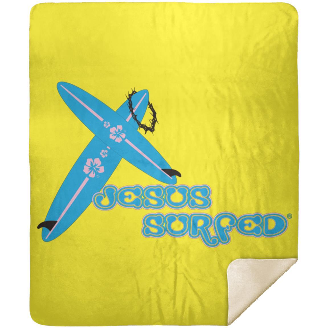 Crossboards - Premium Mink Sherpa Blanket 50x60 - Jesus Surfed Apparel Co.