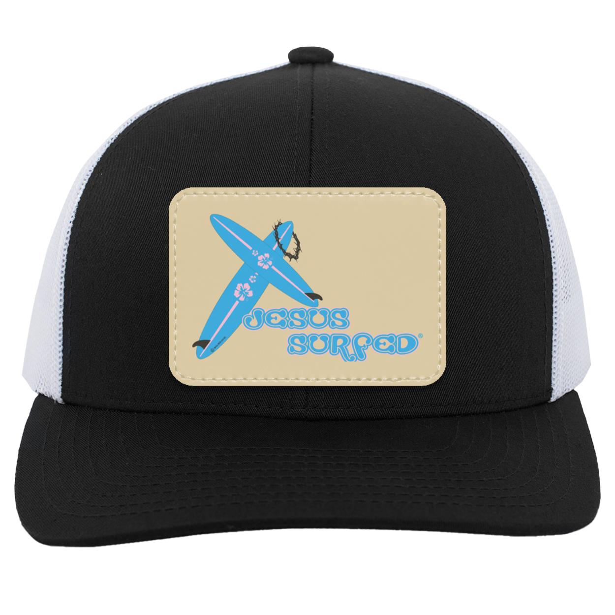 Crossboards - Trucker Snap Back - Rectangle Patch - Jesus Surfed Apparel Co.