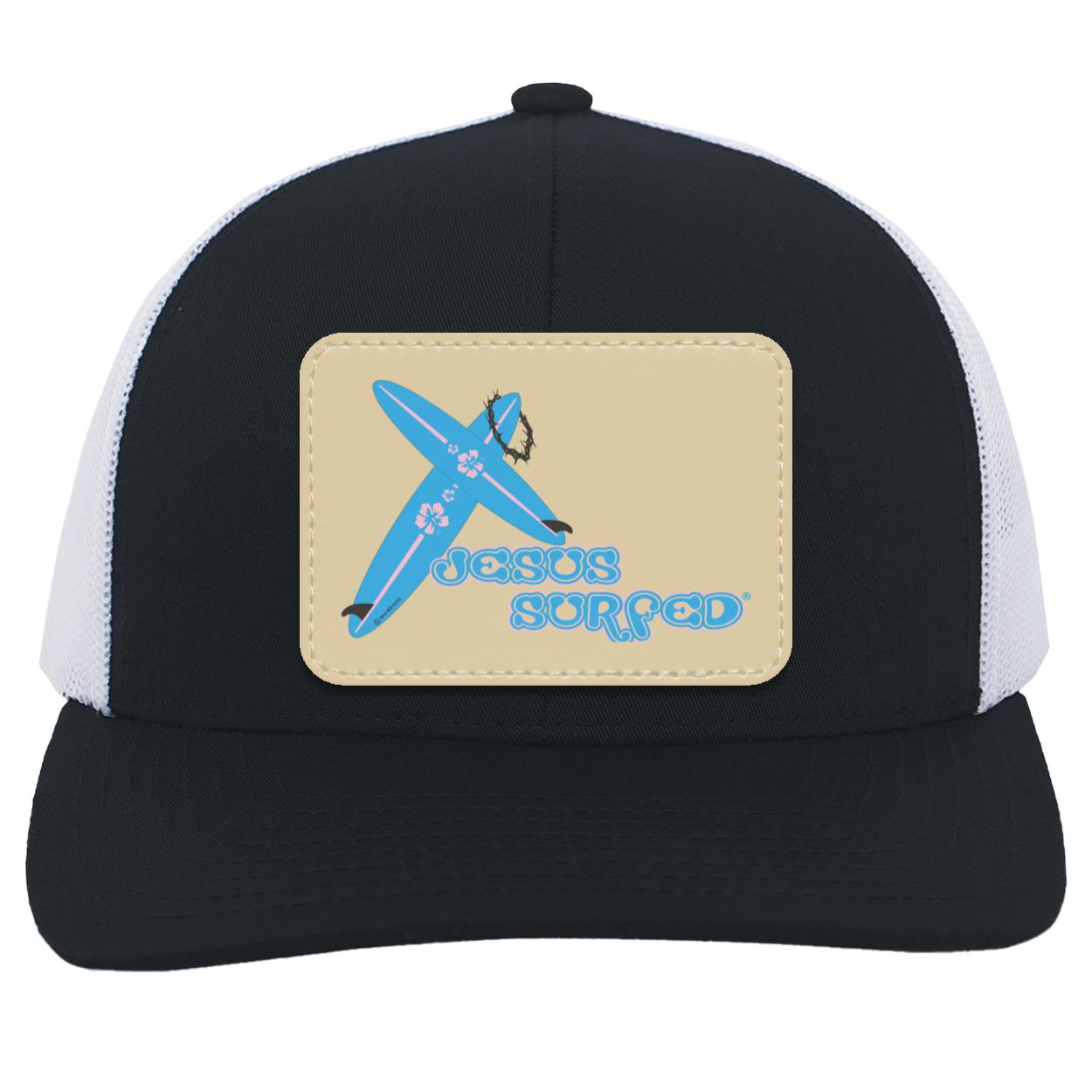 Crossboards - Trucker Snap Back - Rectangle Patch - Jesus Surfed Apparel Co.