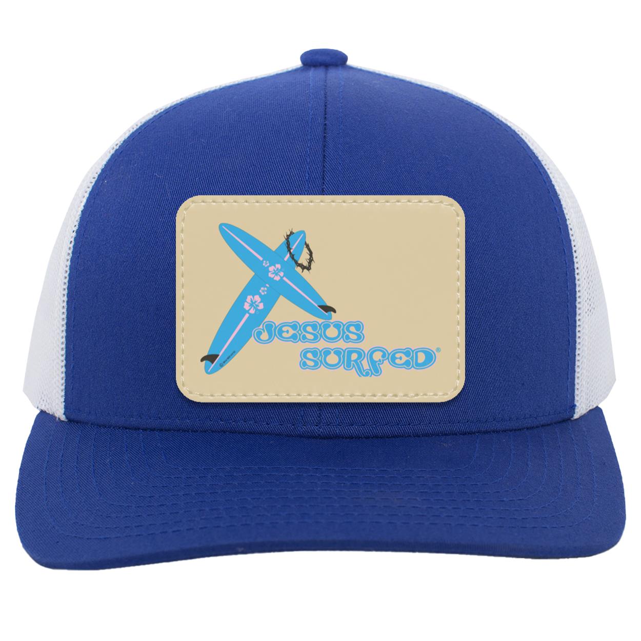 Crossboards - Trucker Snap Back - Rectangle Patch - Jesus Surfed Apparel Co.