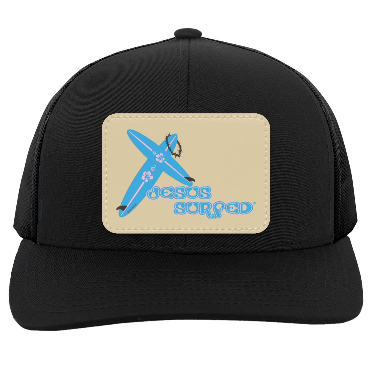 Crossboards - Trucker Snap Back - Rectangle Patch - Jesus Surfed Apparel Co.