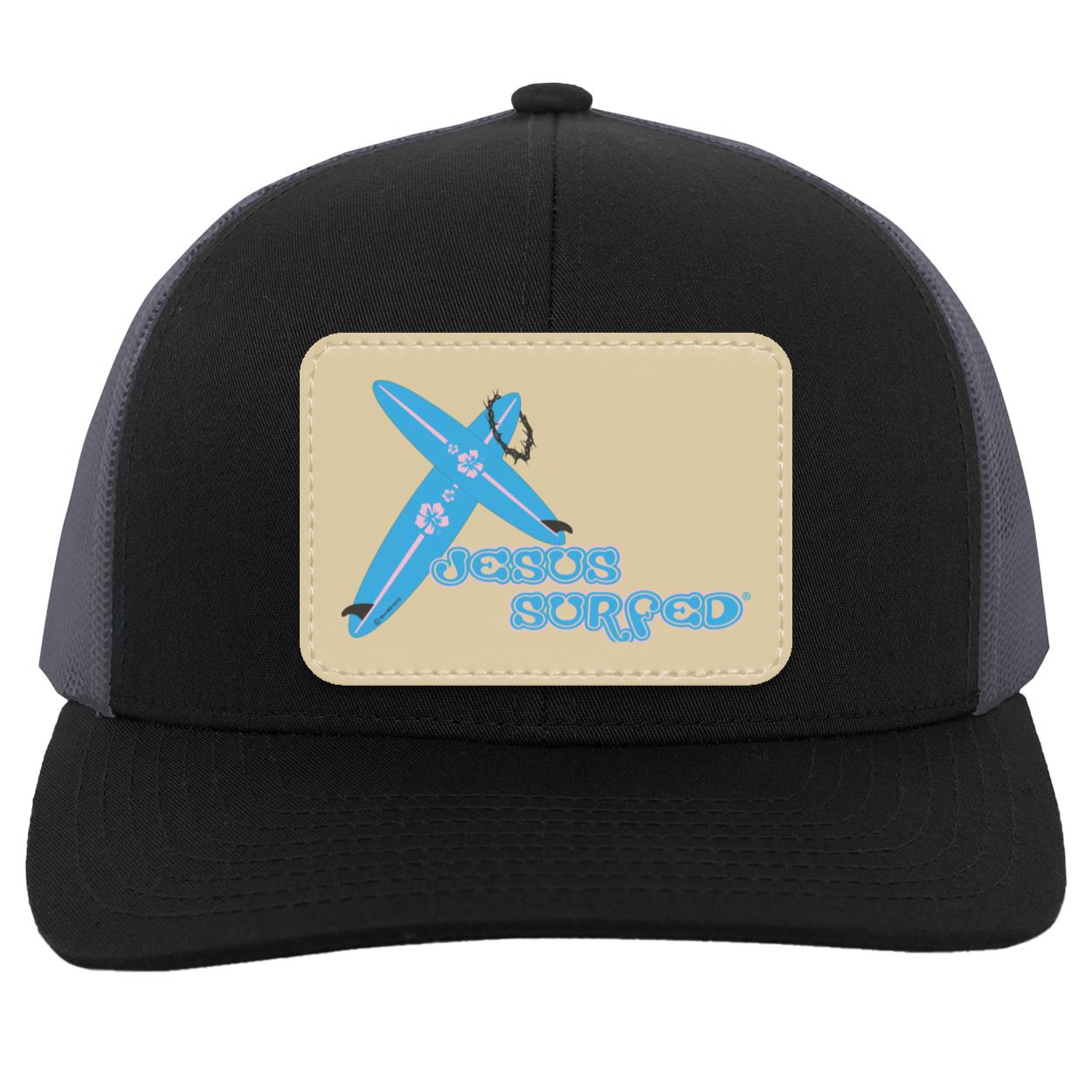 Crossboards - Trucker Snap Back - Rectangle Patch - Jesus Surfed Apparel Co.