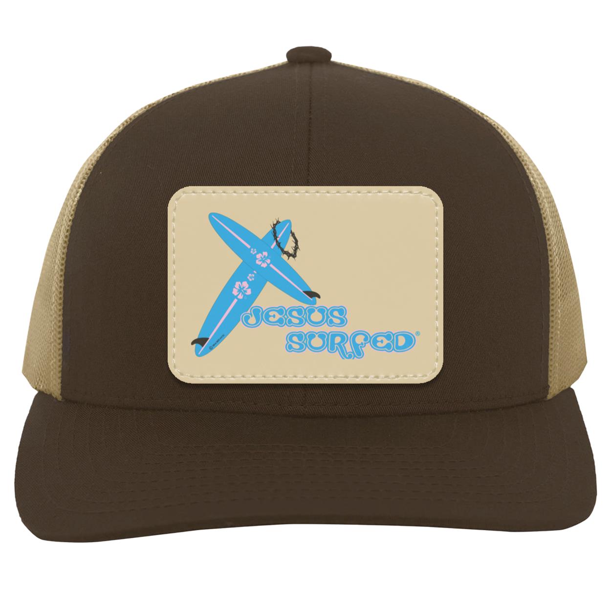 Crossboards - Trucker Snap Back - Rectangle Patch - Jesus Surfed Apparel Co.