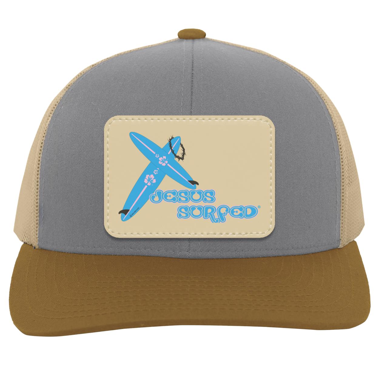 Crossboards - Trucker Snap Back - Rectangle Patch - Jesus Surfed Apparel Co.