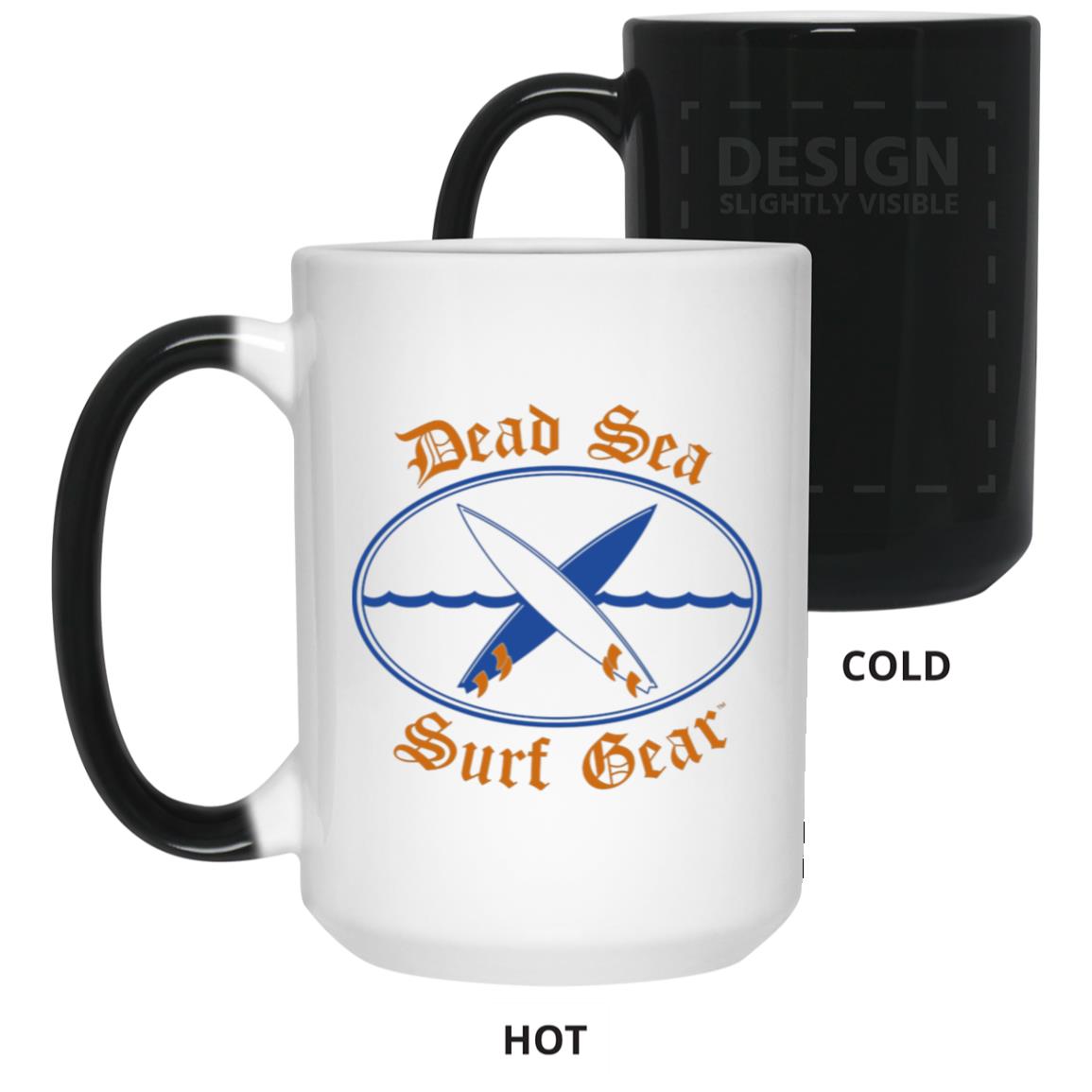 Dead Sea Surf Gear - 15oz Color Changing Mug - Jesus Surfed Apparel Co.