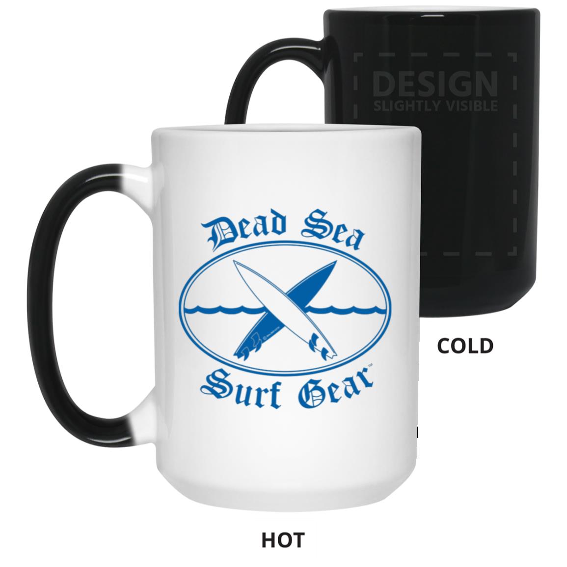 Dead Sea Surf Gear - 15oz Color Changing Mug - Jesus Surfed Apparel Co.