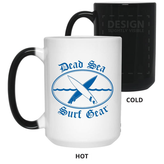 Dead Sea Surf Gear - 15oz Color Changing Mug - Jesus Surfed Apparel Co.