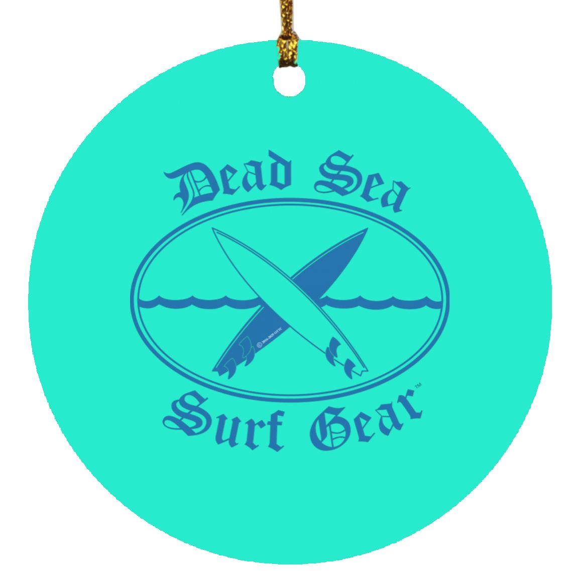 Dead Sea Surf Gear - Circle Ornament - Jesus Surfed Apparel Co.