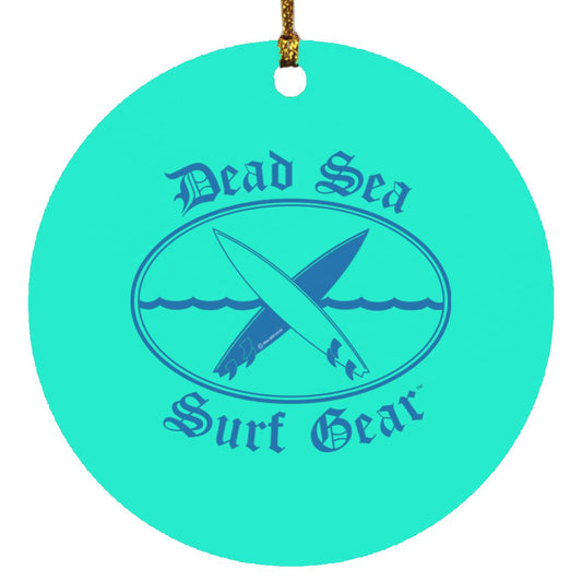 Dead Sea Surf Gear - Circle Ornament - Jesus Surfed Apparel Co.