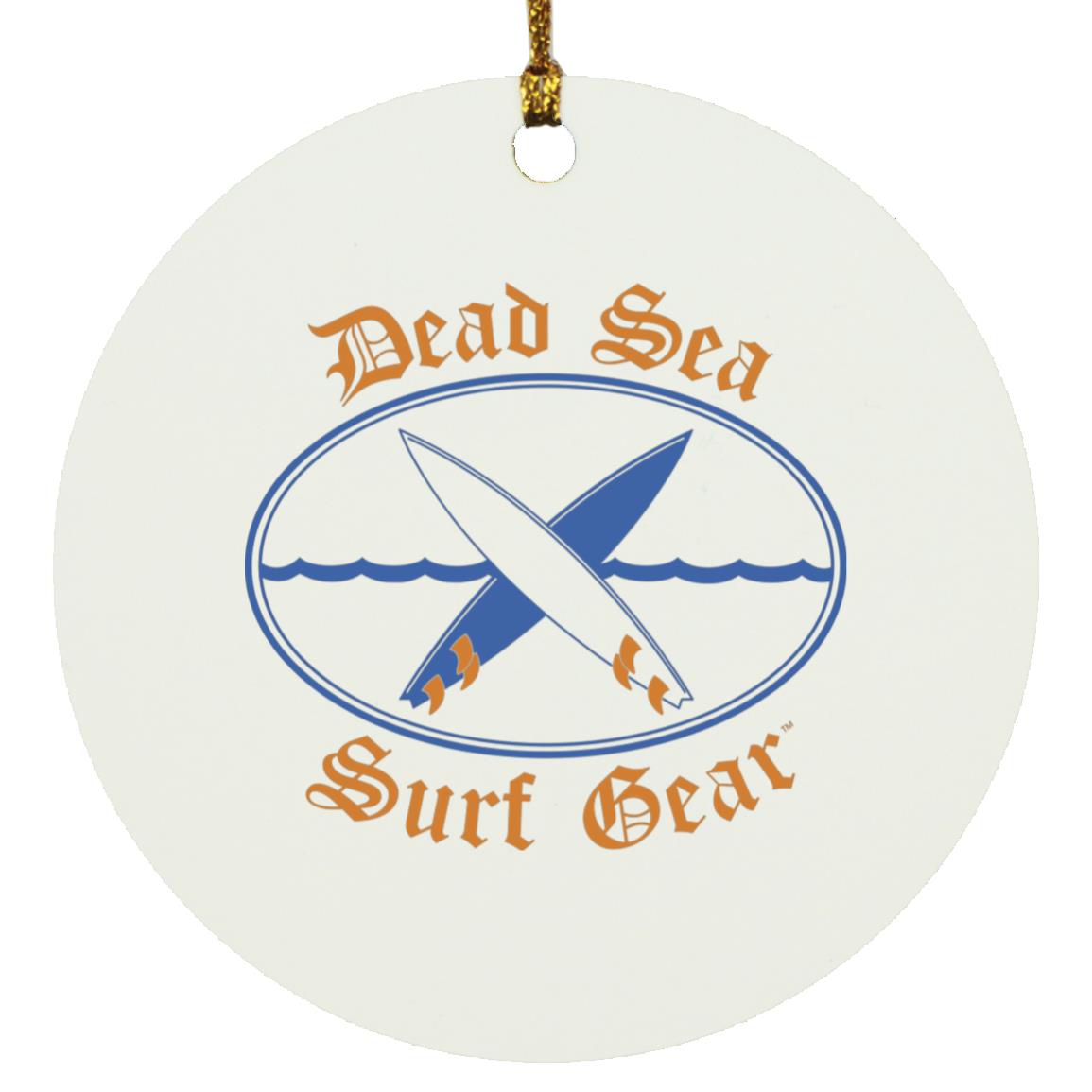 Dead Sea Surf Gear - Circle Ornament - Jesus Surfed Apparel Co.