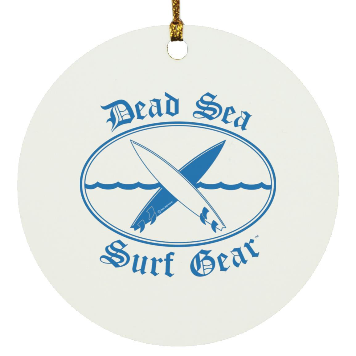 Dead Sea Surf Gear - Circle Ornament - Jesus Surfed Apparel Co.