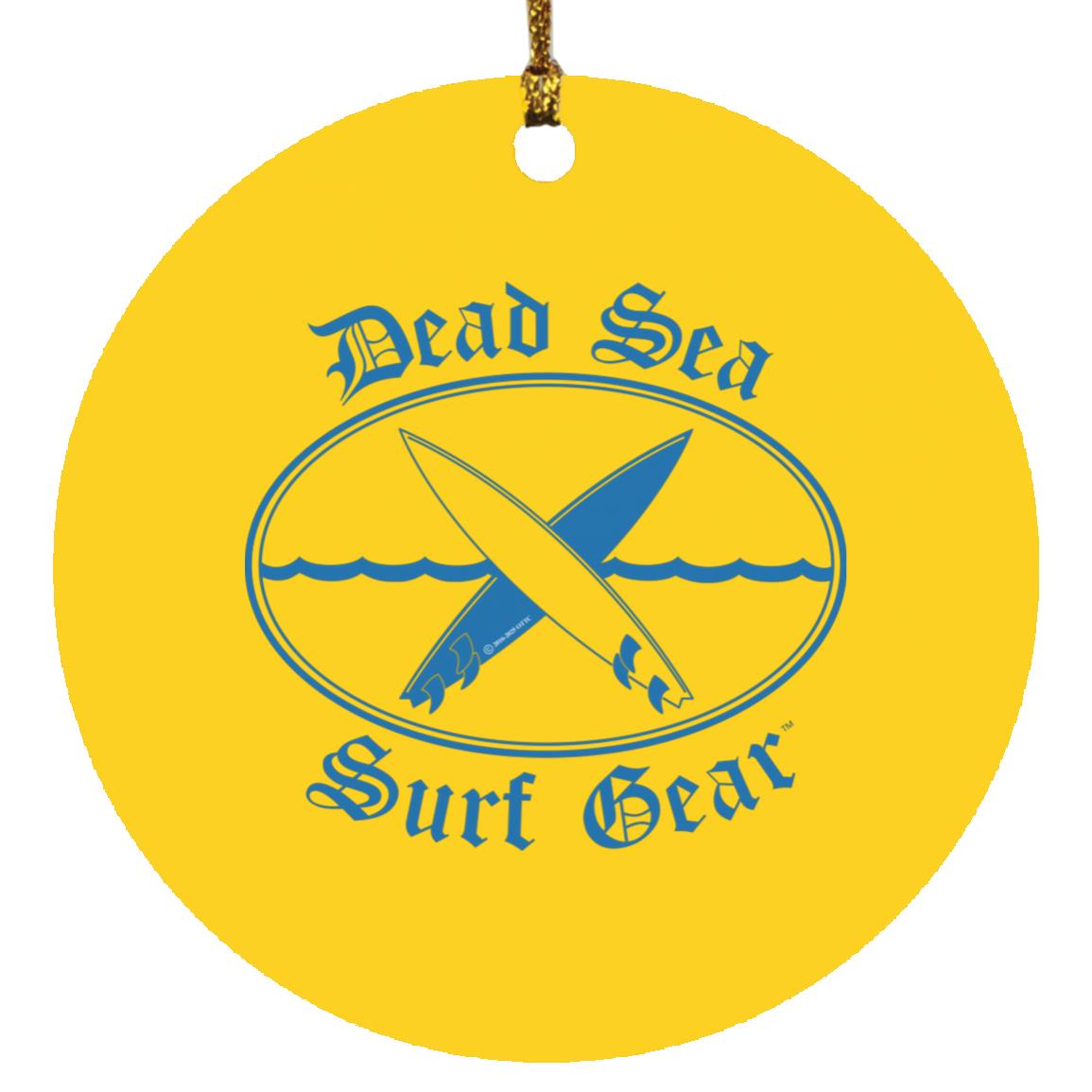 Dead Sea Surf Gear - Circle Ornament - Jesus Surfed Apparel Co.