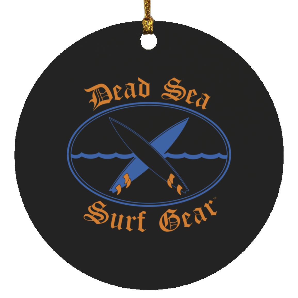 Dead Sea Surf Gear - Circle Ornament - Jesus Surfed Apparel Co.