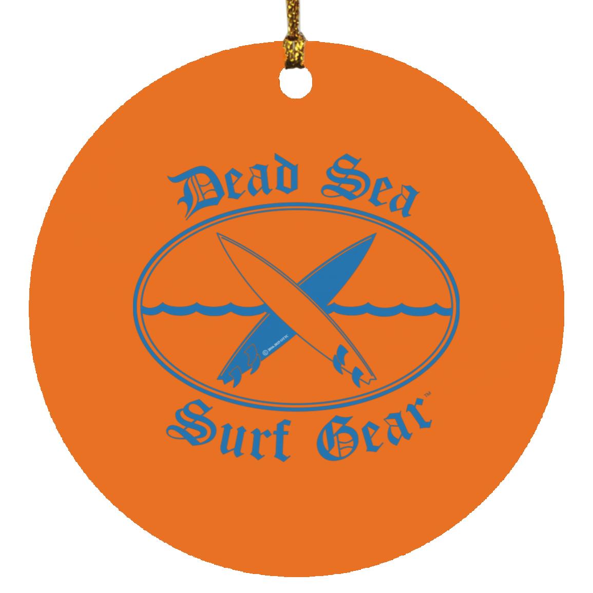 Dead Sea Surf Gear - Circle Ornament - Jesus Surfed Apparel Co.