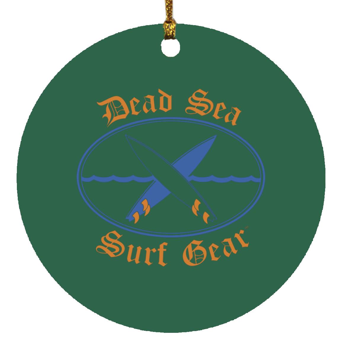 Dead Sea Surf Gear - Circle Ornament - Jesus Surfed Apparel Co.