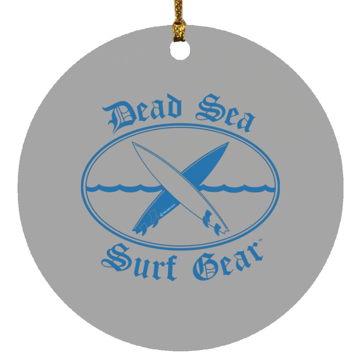 Dead Sea Surf Gear - Circle Ornament - Jesus Surfed Apparel Co.
