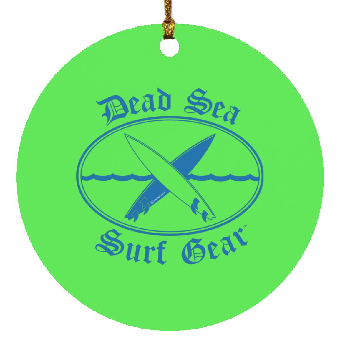Dead Sea Surf Gear - Circle Ornament - Jesus Surfed Apparel Co.
