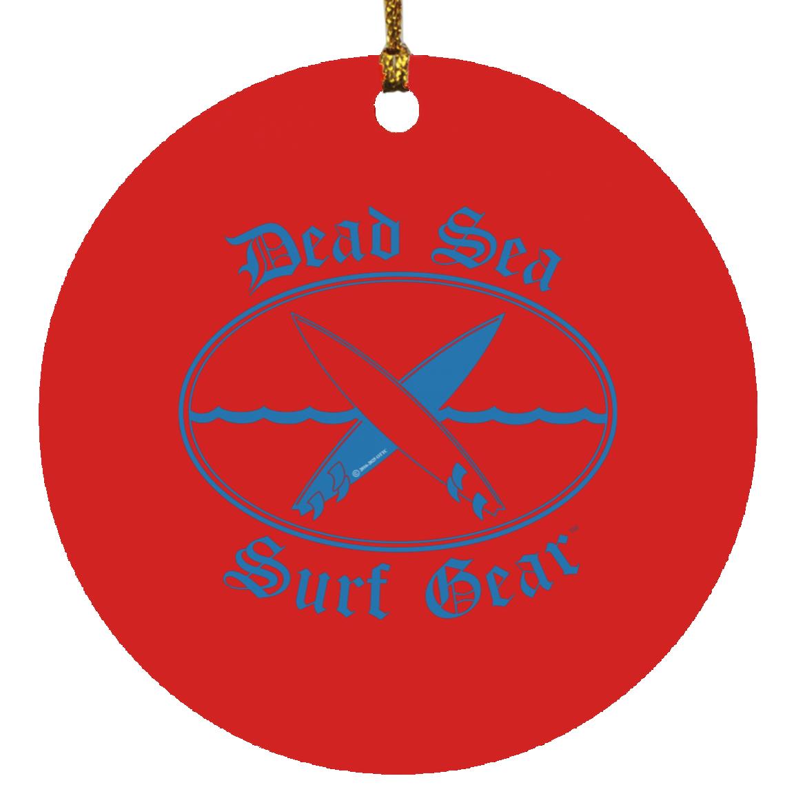 Dead Sea Surf Gear - Circle Ornament - Jesus Surfed Apparel Co.