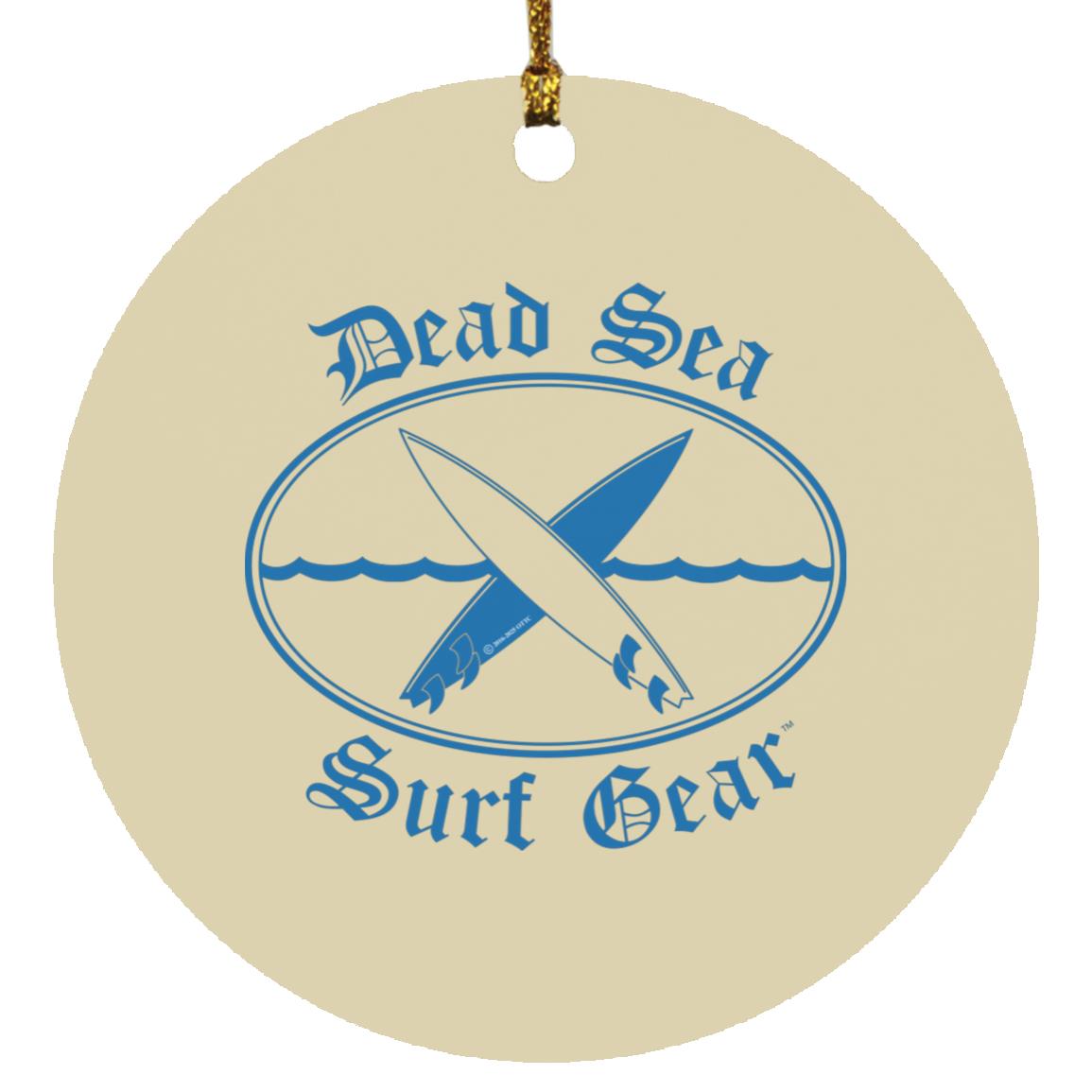 Dead Sea Surf Gear - Circle Ornament - Jesus Surfed Apparel Co.