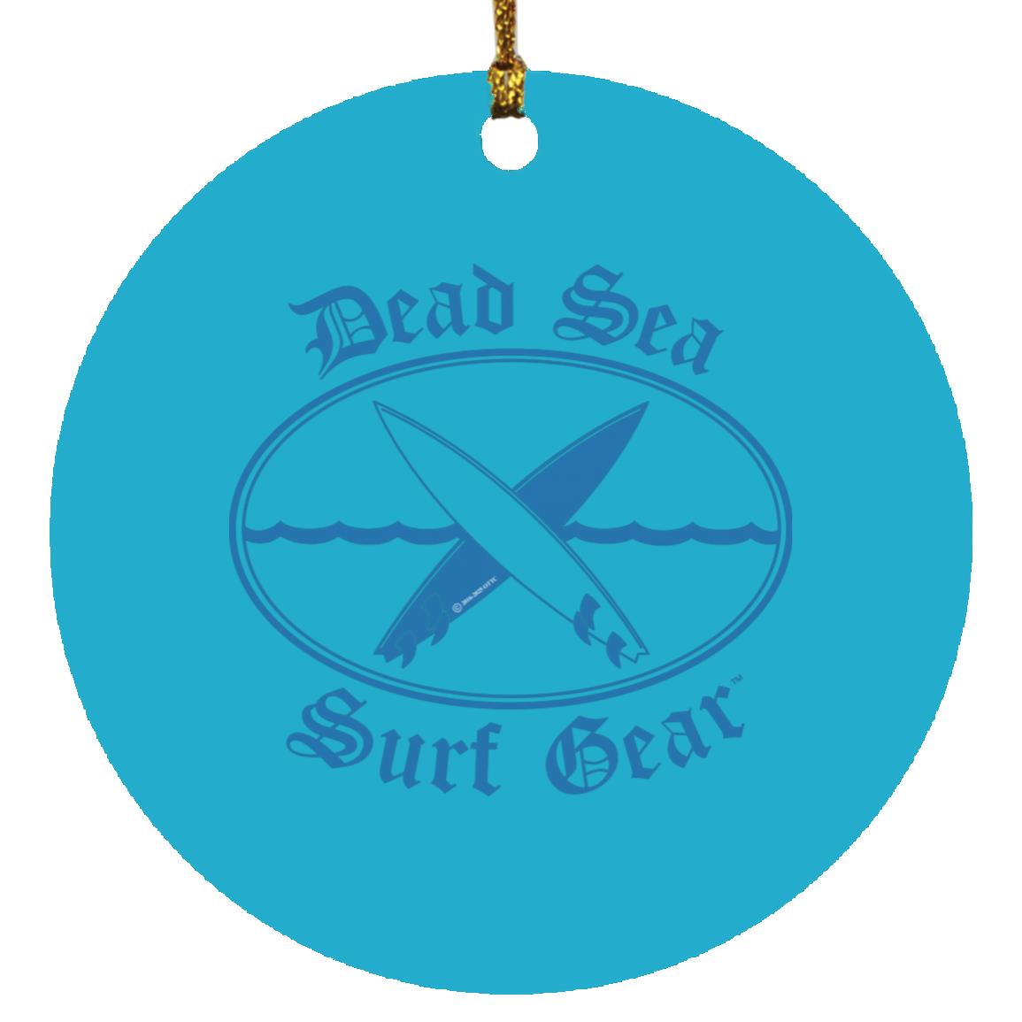 Dead Sea Surf Gear - Circle Ornament - Jesus Surfed Apparel Co.