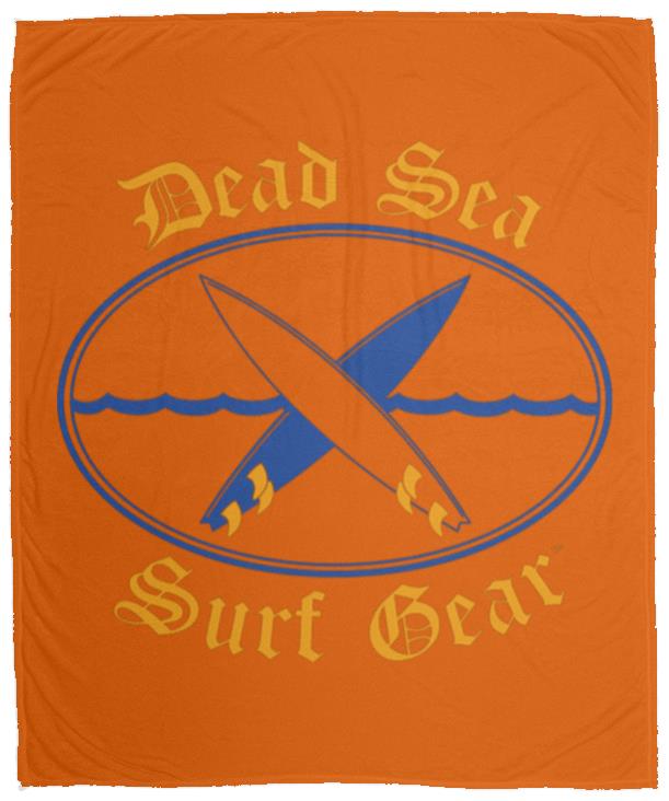 Dead Sea Surf Gear - Cozy Plush Fleece Blanket - 50x60 - Jesus Surfed Apparel Co.