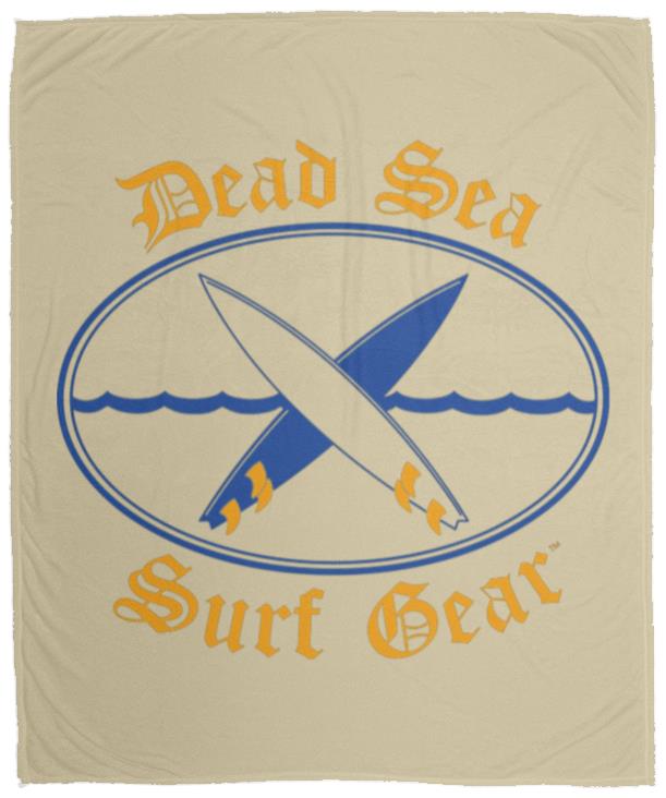 Dead Sea Surf Gear - Cozy Plush Fleece Blanket - 50x60 - Jesus Surfed Apparel Co.