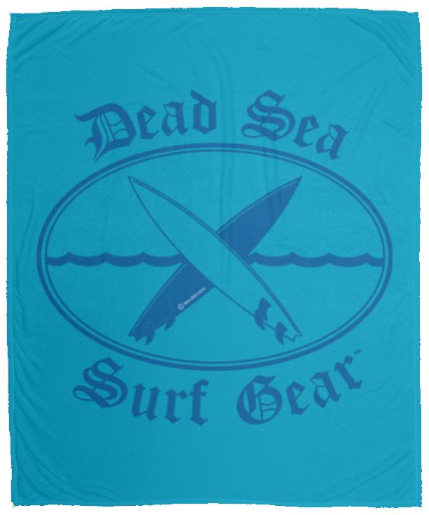 Dead Sea Surf Gear - Cozy Plush Fleece Blanket - 50x60 - Jesus Surfed Apparel Co.