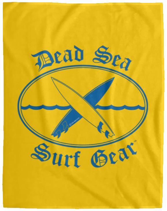 Dead Sea Surf Gear - Cozy Plush Fleece Blanket - 60x80 - Jesus Surfed Apparel Co.