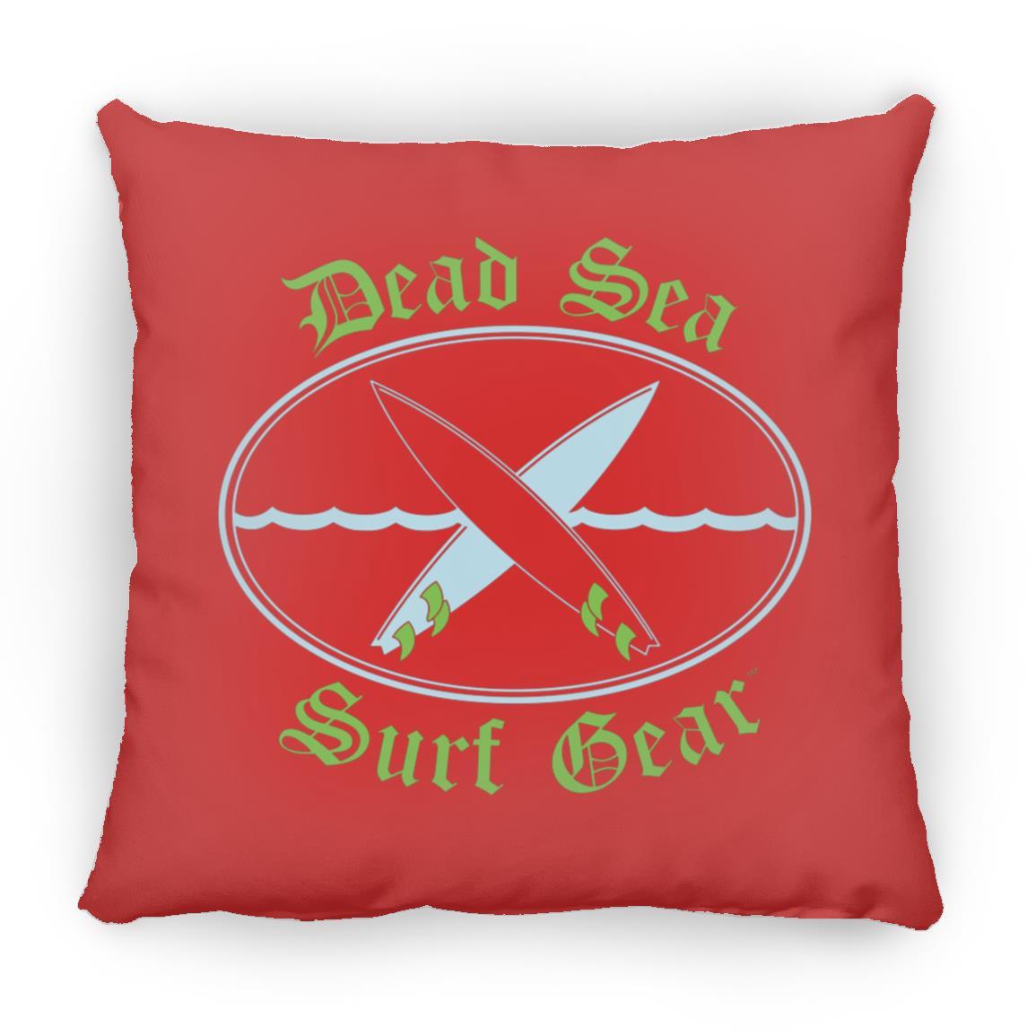 Dead Sea Surf Gear - Large Square Pillow - Jesus Surfed Apparel Co.