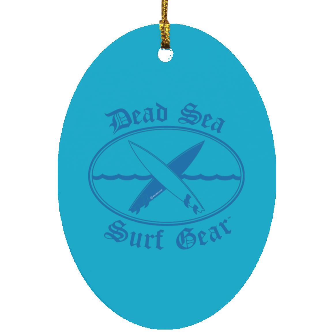 Dead Sea Surf Gear - Oval Ornament - Jesus Surfed Apparel Co.