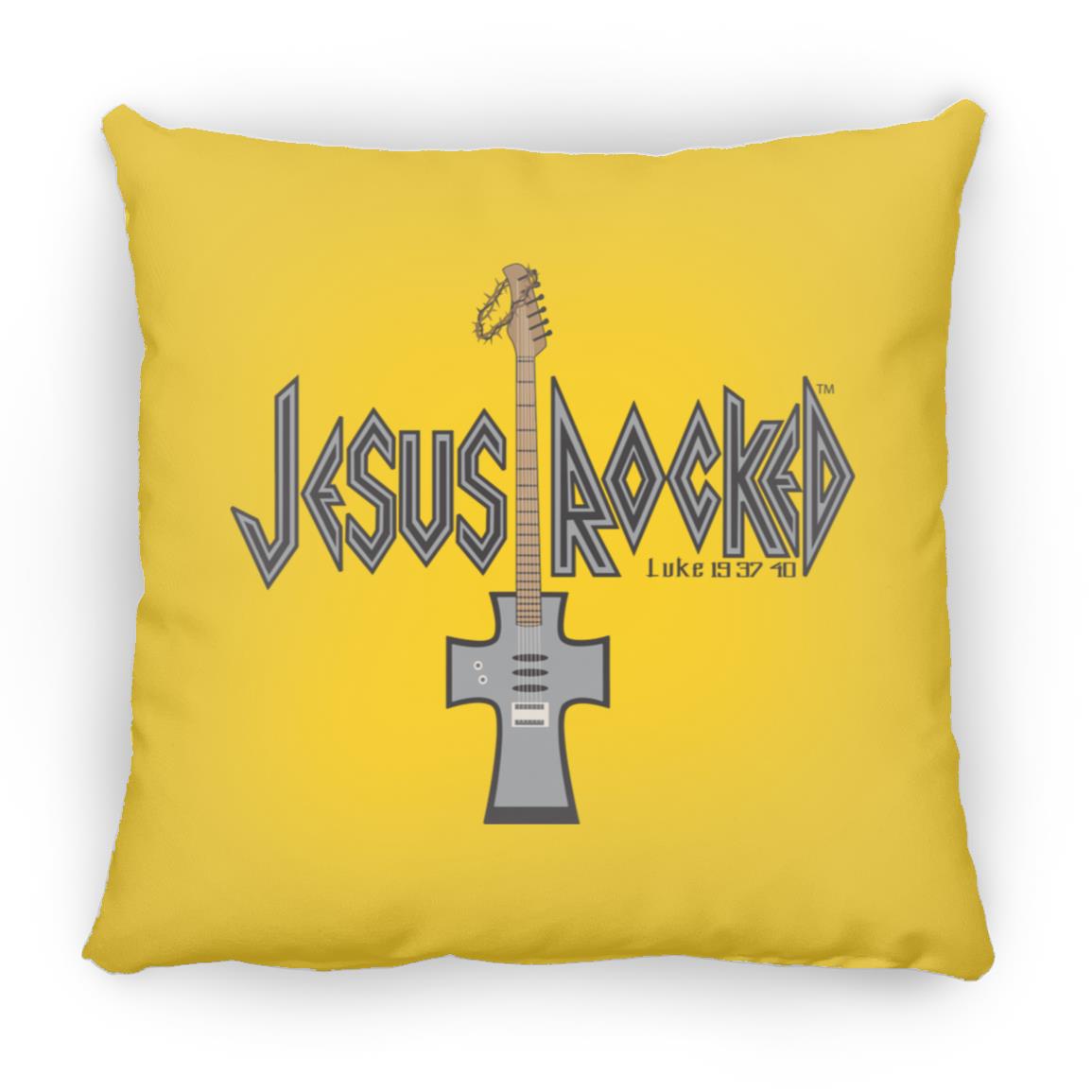 Cross Guitar - Large Square Pillow