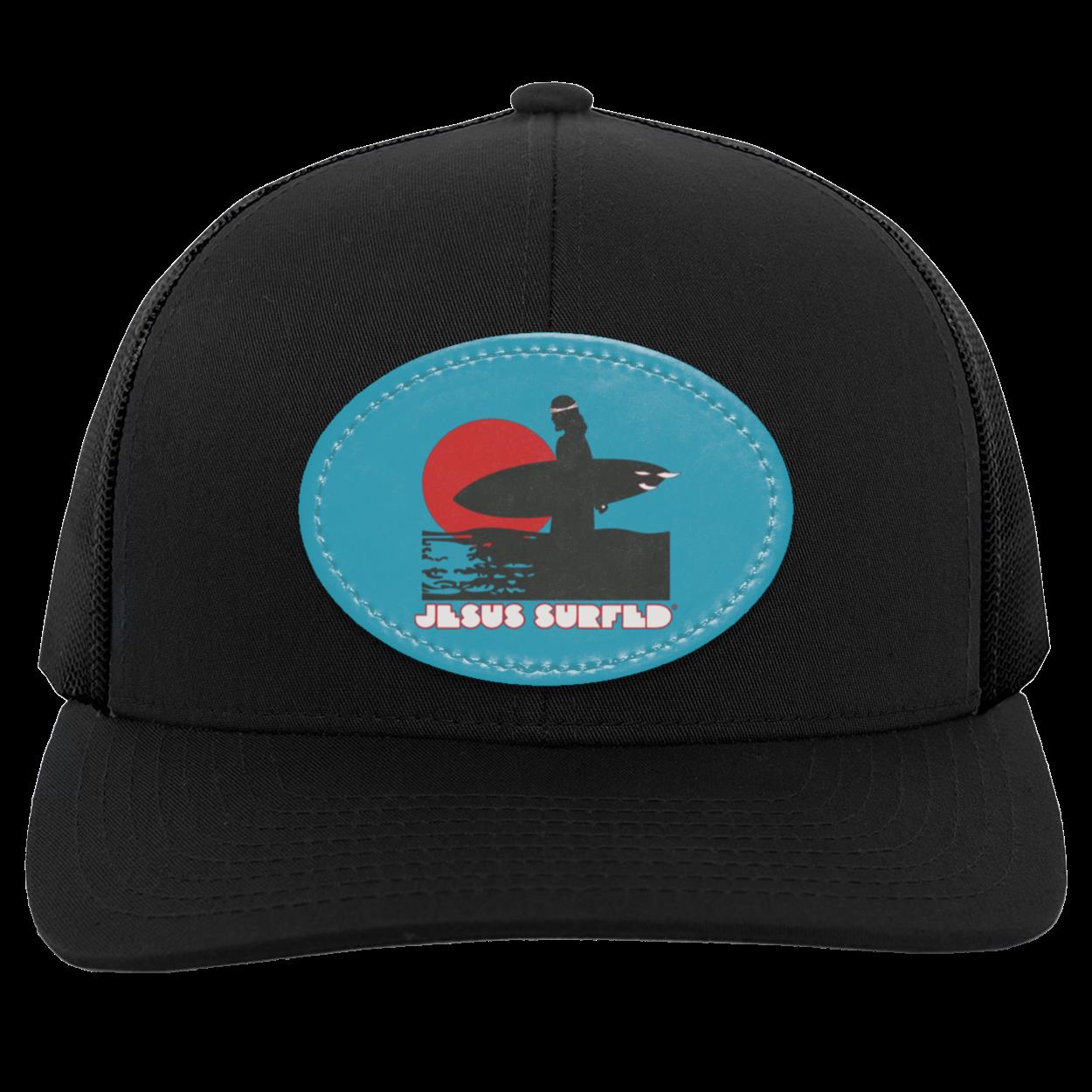 Sunset - Trucker Snap Back - Oval Patch