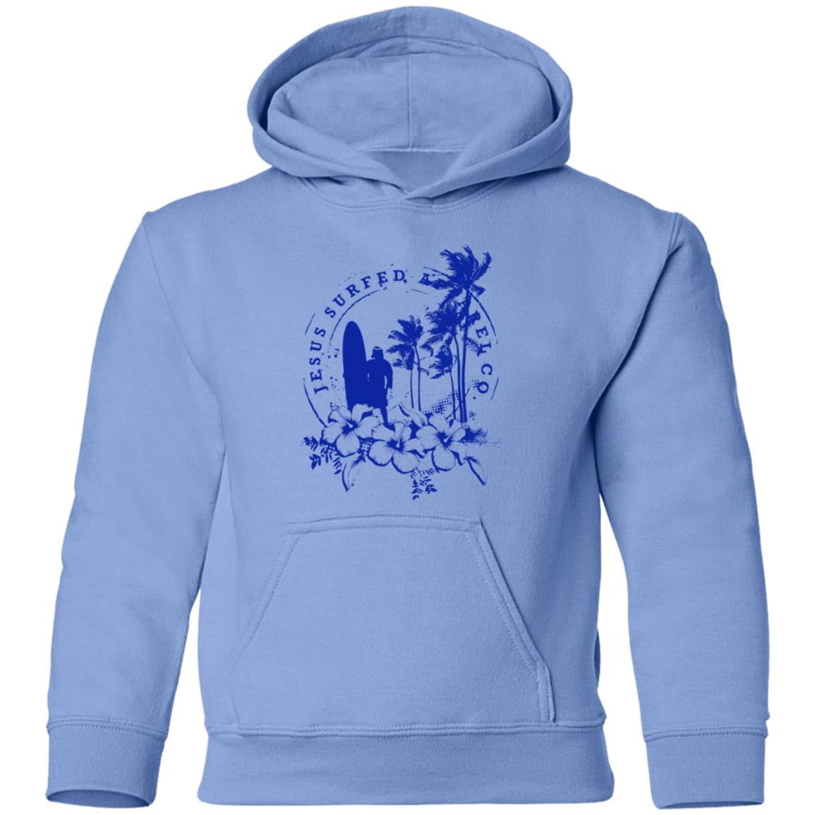 Jesus Surfed Apparel - Boy's/Girl's Youth Cotton Hoodie