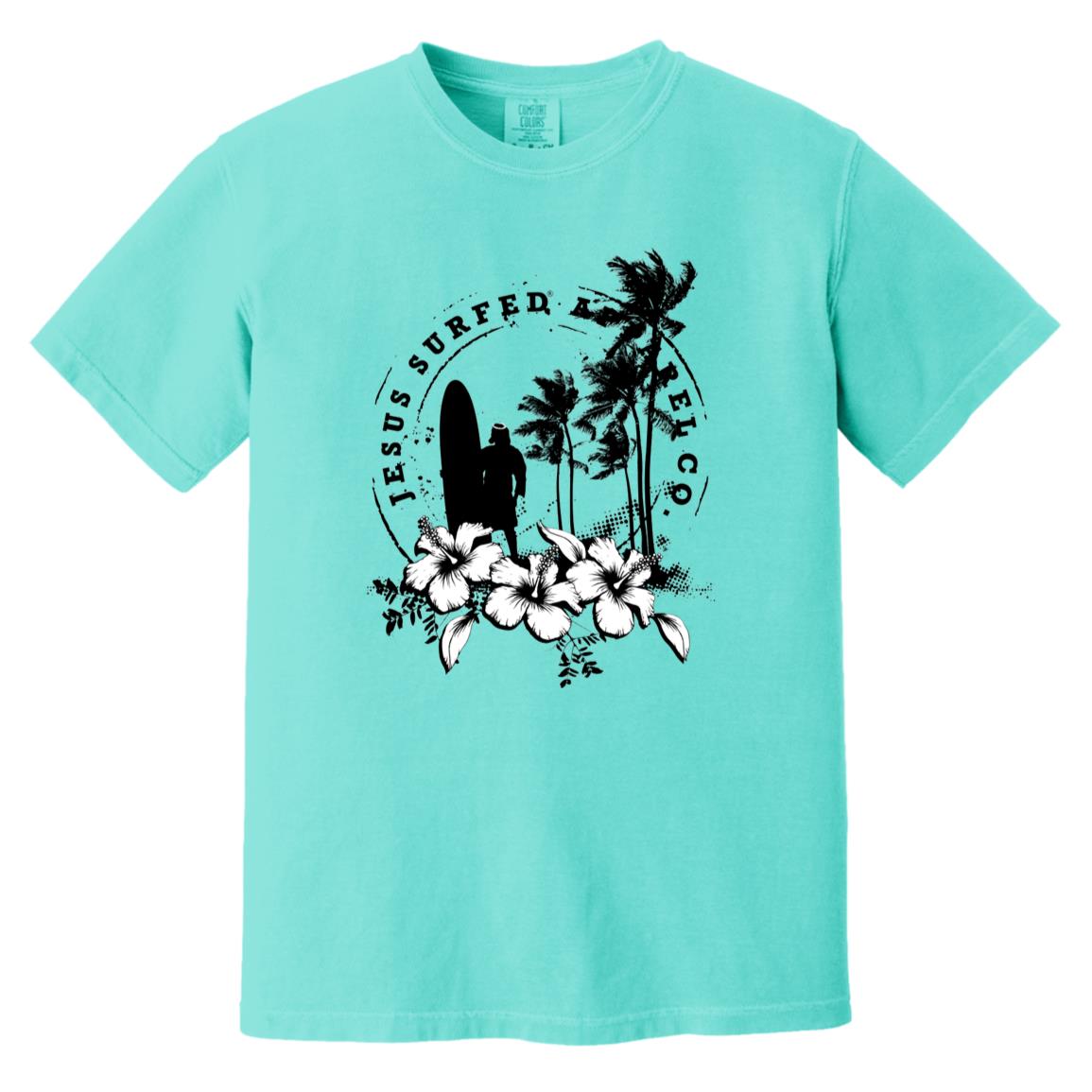 Jesus Surfed Apparel - Men's Soft-Washed Comfort Cotton Short Sleeve T-Shirt