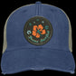 Ring of Flowers Distressed Ollie Cap - Circle Patch