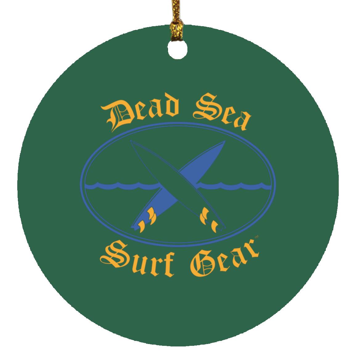 Dead Sea Surf Gear - Circle Ornament