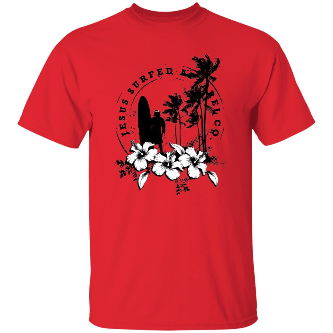 Jesus Surfed Apparel - Men's Cotton Short Sleeve T-Shirt