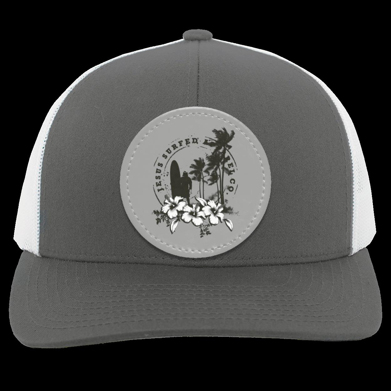 Jesus Surfed Apparel - Trucker Snap Back - Circle Patch