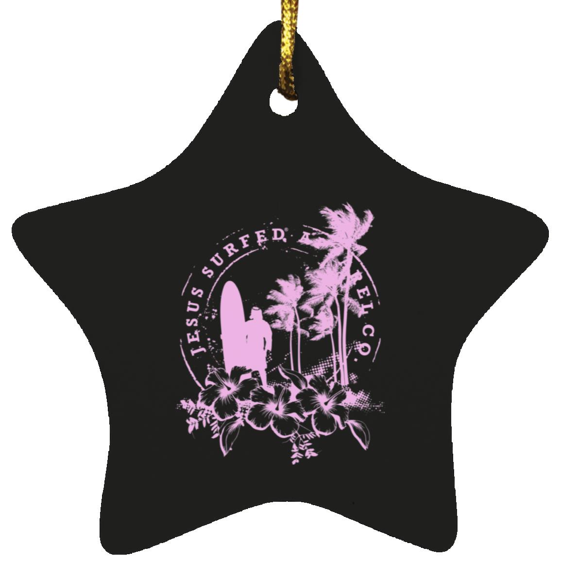 Jesus Surfed Apparel - Star Ornament