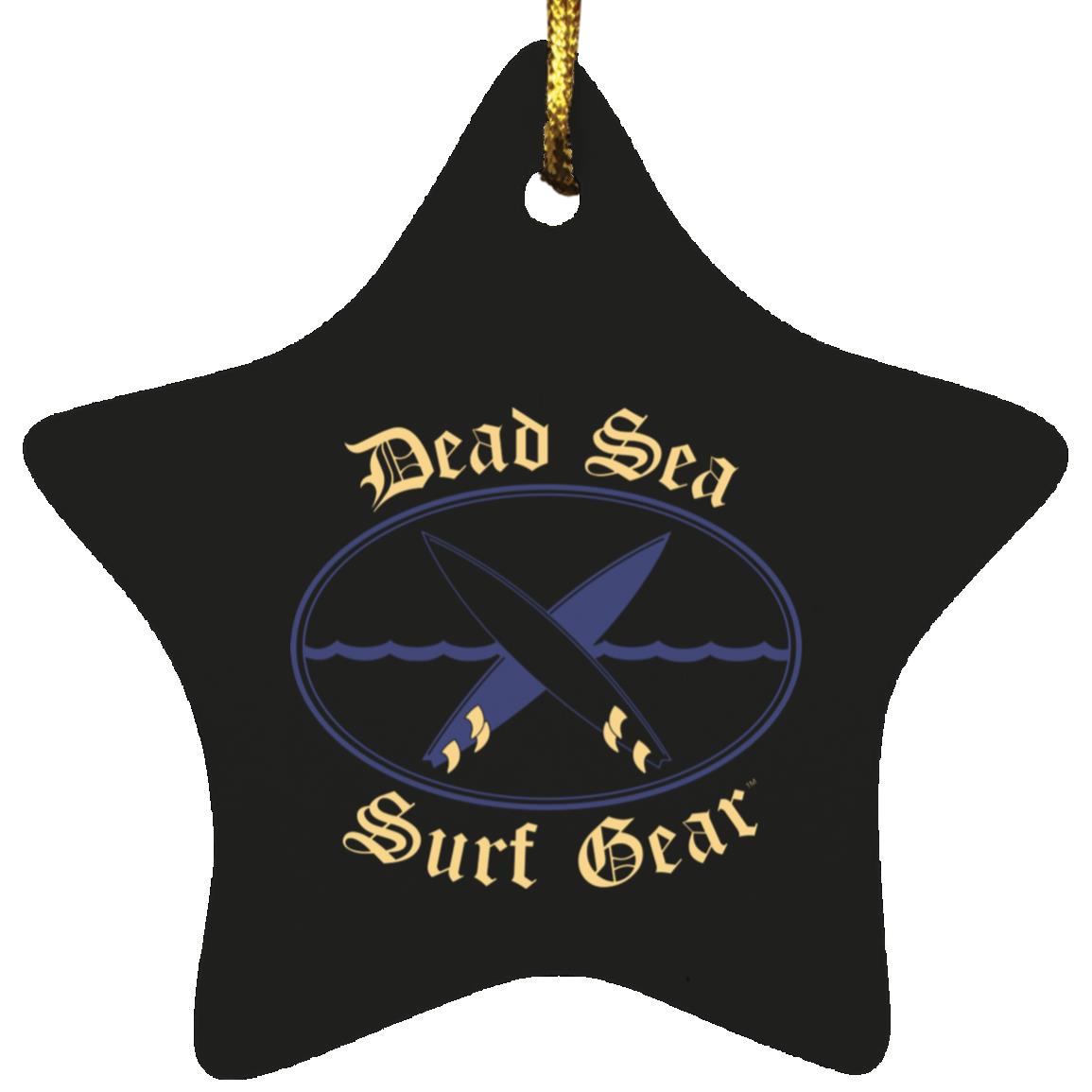 Dead Sea Surf Gear Star Ornament