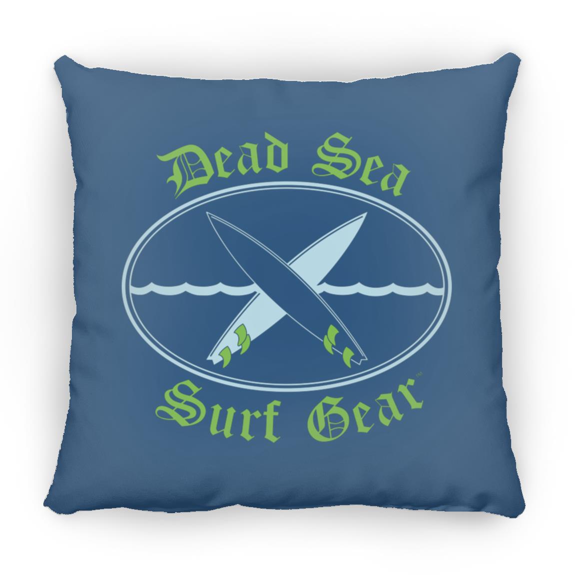 Dead Sea Surf Gear - Large Square Pillow
