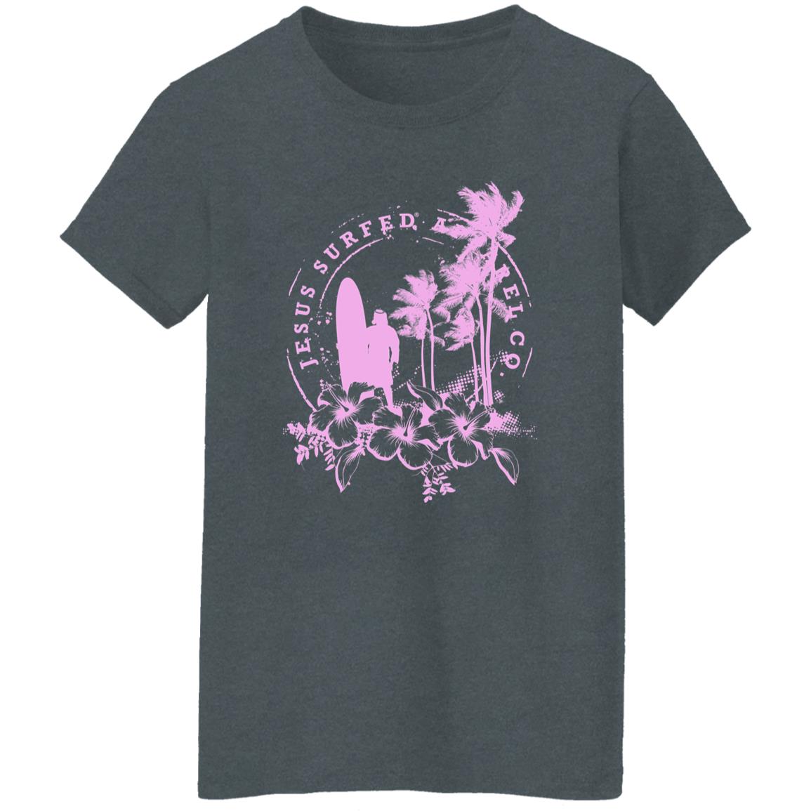 Jesus Surfed Apparel - Women's Cotton T-Shirt