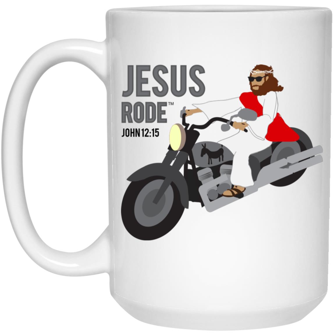 Cruis'n Jesus 15oz White Mug