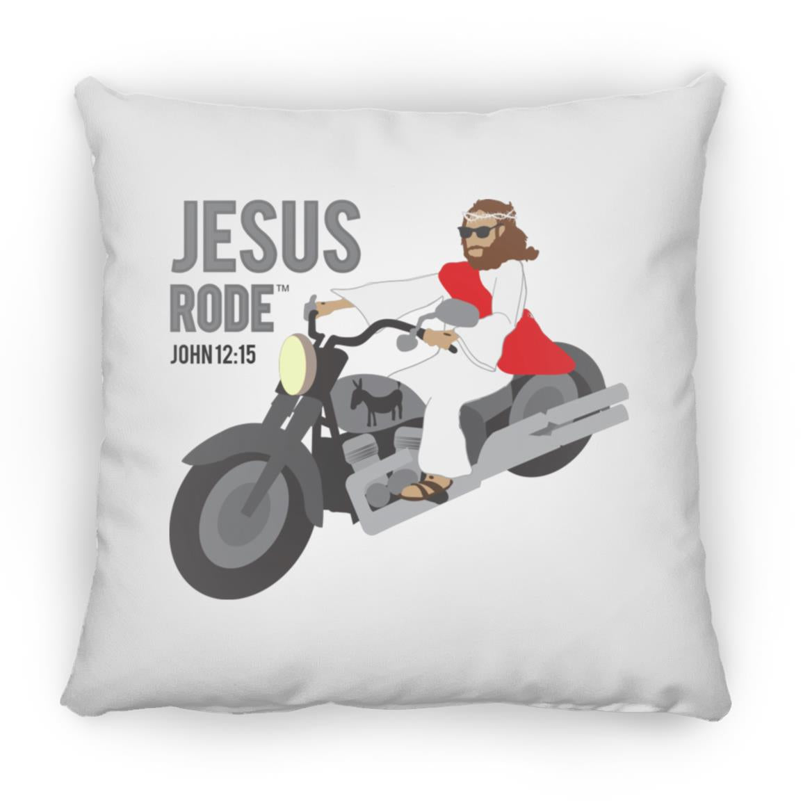 Cruis'n Jesus Large Square Pillow