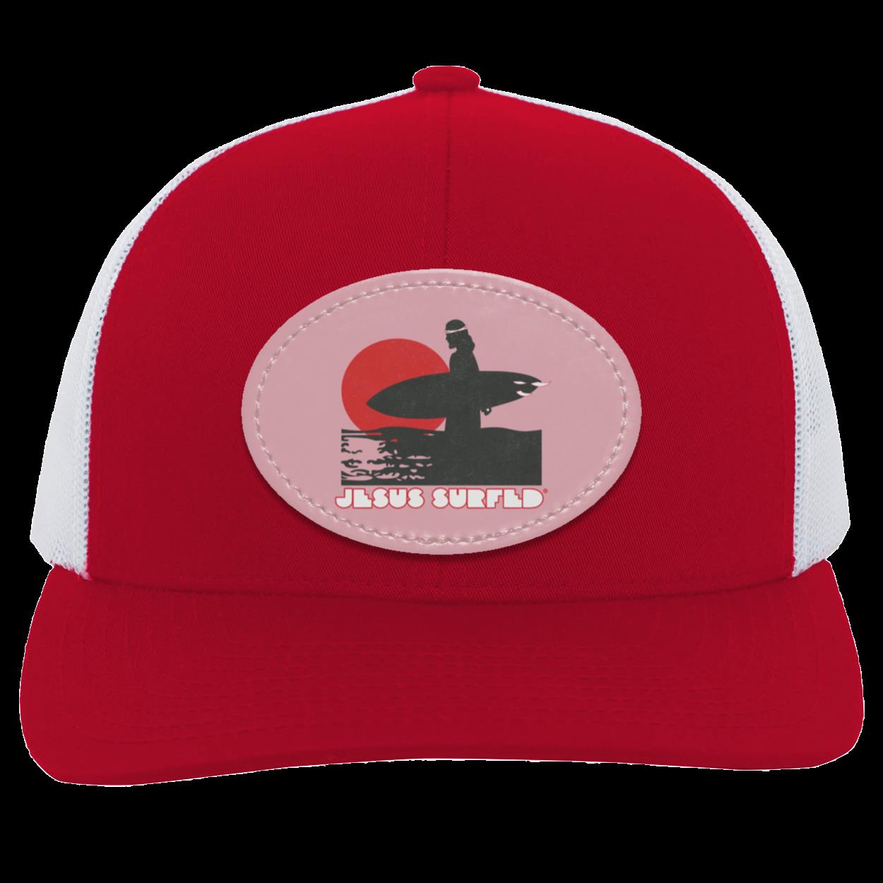 Sunset - Trucker Snap Back - Oval Patch