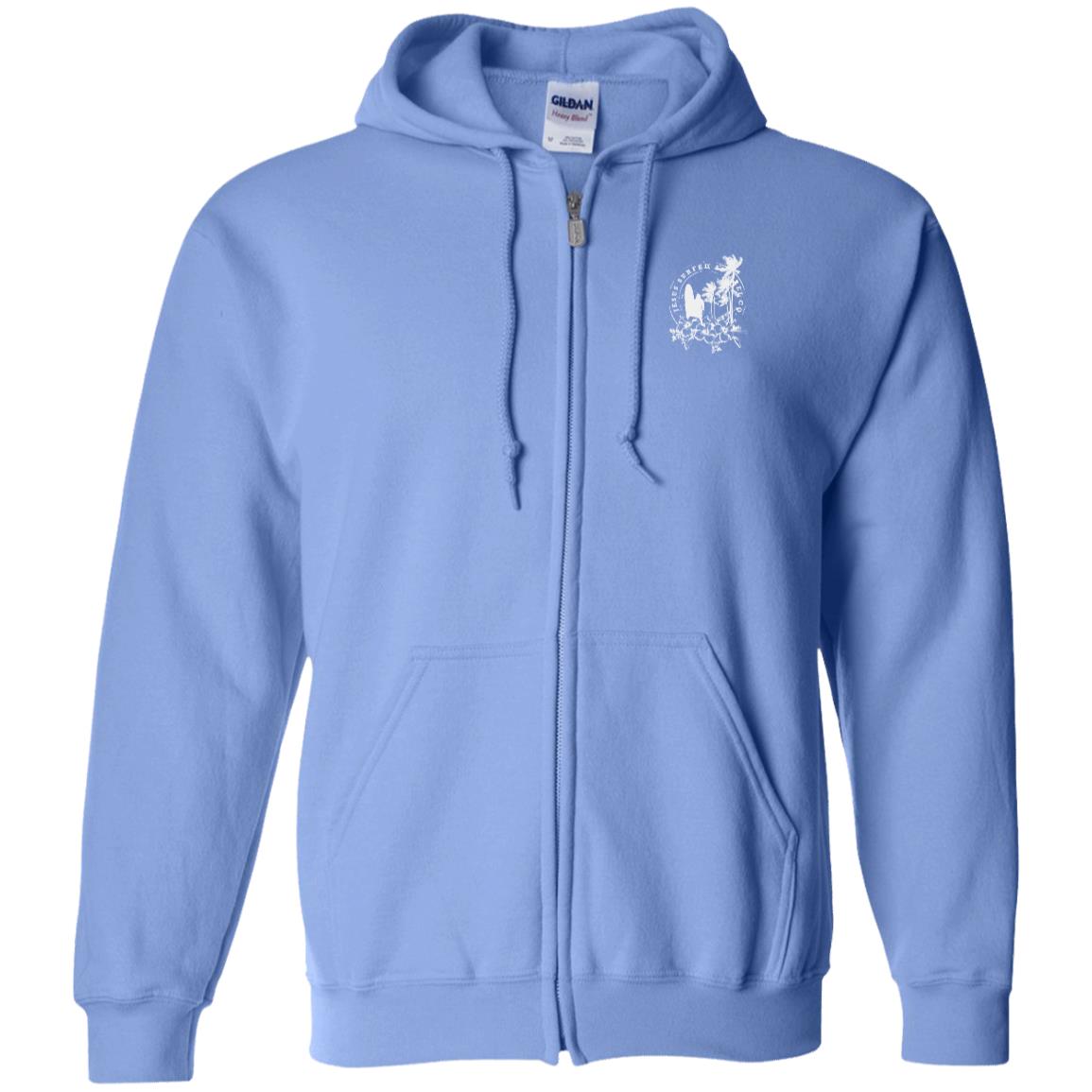 Jesus Surfed Apparel - Men/Women Unisex Full Zip Hoodie